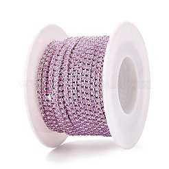 Iron & ABS Plastic Imitation Pearl Tennis Chains&nbsp;CH-Q006-01A-06