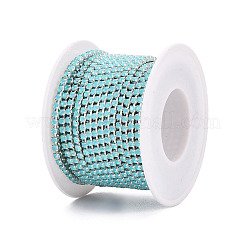 Iron Rhinestone Cup Chains&nbsp;CH-T006-01A-11