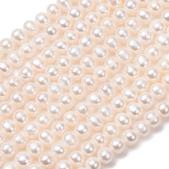 Natural Cultured Freshwater Pearl Beads Strands&nbsp;PA-CBABE82-15F