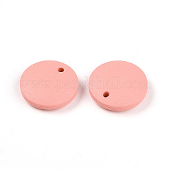 Painted Wood Charms&nbsp;WOOD-T021-16H