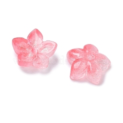 Dyed & Heated Glass Bead Caps&nbsp;X-GLAA-Z019-02M