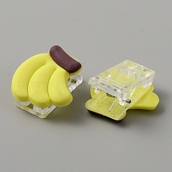 Cute Silicone & Plastic Clips&nbsp;AJEW-WH0248-373E