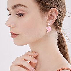 5 Pairs 925 Sterling Silver Stud Earring Findings&nbsp;STER-BBC0008-94S