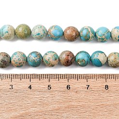 Natural Imperial Jasper Beads Strands&nbsp;G-A175B-8mm-03A