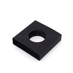 紙陳列ボックス紙スリーブ  正方形  ブラック  109x89.5x1mm&nbsp;LS-FIND-WH0077-81B