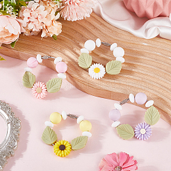 4Pcs Silicone Cup Charms&nbsp;HJEW-SC00119