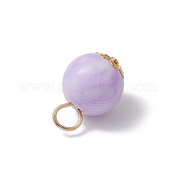 20Pcs Opaque Acrylic Pendants&nbsp;PALLOY-JF03539