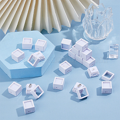 Acrylic Square Loose Diamond Box with Visible Window&nbsp;CON-WH0088-76A-01