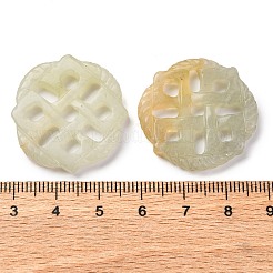 Natural Xiuyan Jade Carved Pendants&nbsp;G-M195-04B