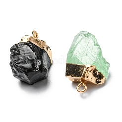 Resin Imitation Gemstone Pendants&nbsp;RESI-D050-09LG