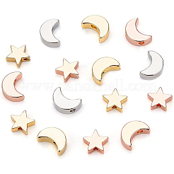 40Pcs 2 Style Brass Beads&nbsp;KK-BC0002-25