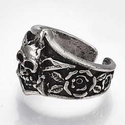 Alloy Cuff Finger Rings&nbsp;RJEW-T006-49