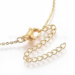 304 Stainless Steel Pendant Necklaces&nbsp;NJEW-O108-14