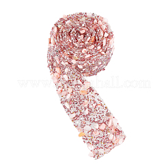 Resin Hotfix Rhinestone Beaded Trim&nbsp;DIY-WH0188-12