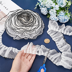 7.5 Yards Polyester Chiffon Ruffled Trimming&nbsp;OCOR-FG0001-61