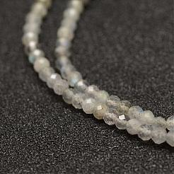 Natural Labradorite Beads Strands&nbsp;G-K182-2mm-25B