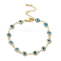 Brass Link Bracelest for Women&nbsp;BJEW-K298-02G