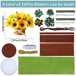 1Set Non-woven Fabric Material Package&nbsp;DIY-SC0032-33D