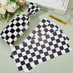 100Pcs Rectangle OPP Cookies Bags&nbsp;ABAG-WH20010-19