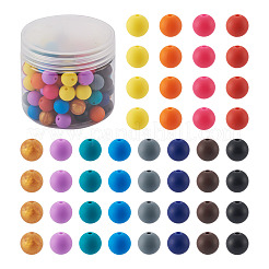 120Pcs 12 Colors Silicone Beads&nbsp;SIL-TA0001-18