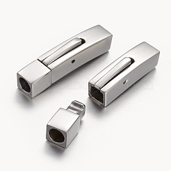 Tarnish Resistant 304 Stainless Steel Bayonet Clasps&nbsp;STAS-F037-01