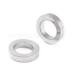 304ステンレススチールリンクリング  丸いリング  ステンレス鋼色  14x3mm  内径：9mm&nbsp;STAS-CJC0004-02P-14mm