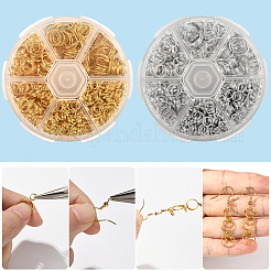1320Pcs Iron Split Rings&nbsp;IFIN-SP0001-45
