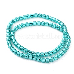 Electroplated Synthetic Non-magnetic Hematite Beads Strands&nbsp;G-C248-C01-4mm-02