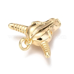 Brass Pendants&nbsp;KK-O132-02G