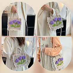 DIY Knitting Rectangle Bags Set&nbsp;DIY-WH0656-04