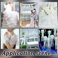1Pc Polyester Pleated Lace Trim&nbsp;OCOR-GA0002-67A