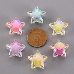 Transparent Acrylic Beads&nbsp;TACR-S152-18D