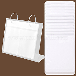 1Pc Calendar Style Plastic Jewelry Organizer Holder Rack for Jewelry Storage&nbsp;ODIS-BBC0001-01B