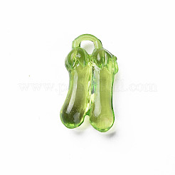 Transparent Acrylic Pendants&nbsp;MACR-N013-038-A01
