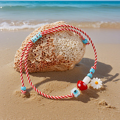 Glass Braided Bracelets&nbsp;RH2807