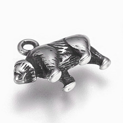 304 Stainless Steel Pendants&nbsp;STAS-P225-082AS