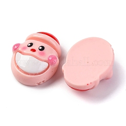 Pink Christmas Theme Resin Cabochons&nbsp;RESI-R451-01C