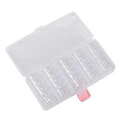プラスチックビーズ収納ケース  19センチの長さ  幅8.5cm  高さ3.5センチ  容量：5ml（0.17液量オンス）&nbsp;C025Y