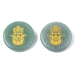 Natural Green Aventurine Cabochons&nbsp;G-S375-005A