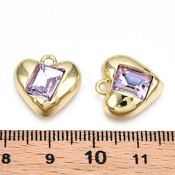 Alloy with Glass Pendants&nbsp;PALLOY-N176-15-NR