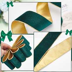 10 Yards Single Face Velvet Ribbons&nbsp;SRIB-WH0026-10A