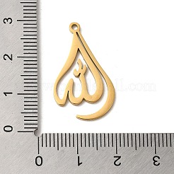 304 Stainless Steel Pendants&nbsp;FIND-Z025-03G