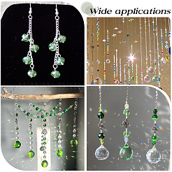 Glass Beads & Pendants & Links Connectors Findings Kits&nbsp;GLAA-SC0002-90