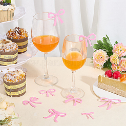 32Pcs 8 Styles Opaque Acrylic Wine Glass Cabochon&nbsp;OACR-SC0002-82B