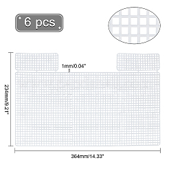 Resin Mesh Canvas Bag Sheets&nbsp;DIY-WH0260-18