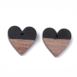 Resin & Walnut Wood Pendants&nbsp;RESI-S358-13