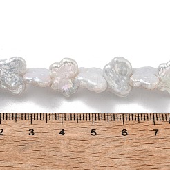 天然バロックケシパールビーズ連売り  養殖淡水パール  蝶  ゲインボロ  8~10x11.5~14.5x3~5.5mm  穴：0.8mm  約47~48個/連  16.02~16.14インチ（40.7~41cm）&nbsp;PEAR-P064-15A-01A