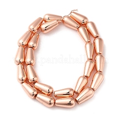 Electroplated Synthetic Magnetic Hematite Beads Strands&nbsp;G-Q1009-F01-01RG