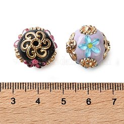 Handmade Polymer Clay Indonesia Beads&nbsp;IPDL-H001-09KCG