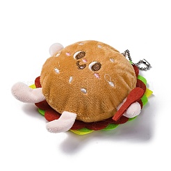Cute Cartoon Plush Cloth Pendant Decoration&nbsp;HJEW-K048-01D